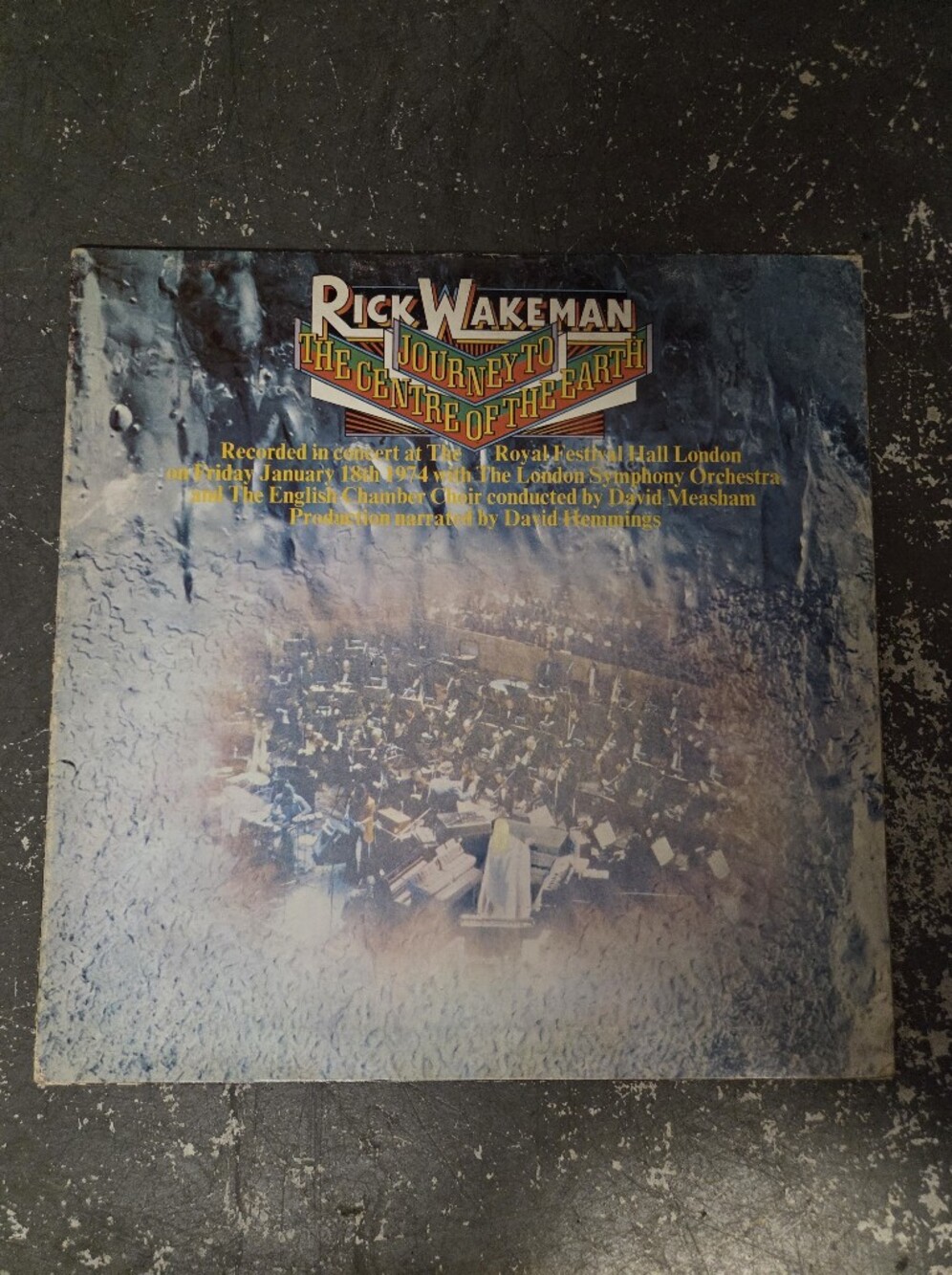 Rick Wakeman Journey to the Centre of the Earth Vinyl Canada